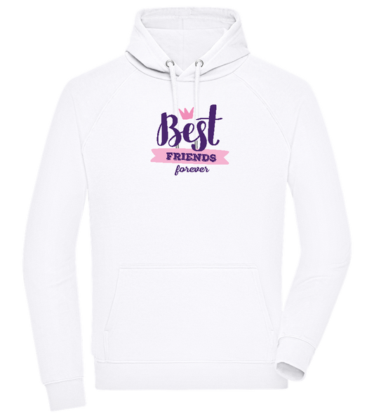 Best Friends Forever 1 Design - Comfort unisex hoodie_WHITE_front