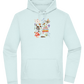 Autumn Vibes Design - Premium Essential Unisex Hoodie_ARCTIC BLUE_front