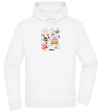 Autumn Vibes Design - Premium Essential Unisex Hoodie_WHITE_front