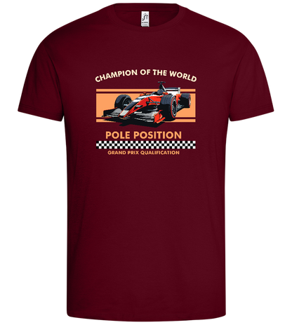 Champion of the World Design - Premium men's t-shirt_CHILE_front