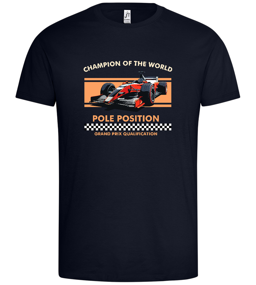 Champion of the World Design - Premium men's t-shirt_FRENCH NAVY_front