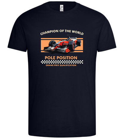 Champion of the World Design - Premium men's t-shirt_FRENCH NAVY_front