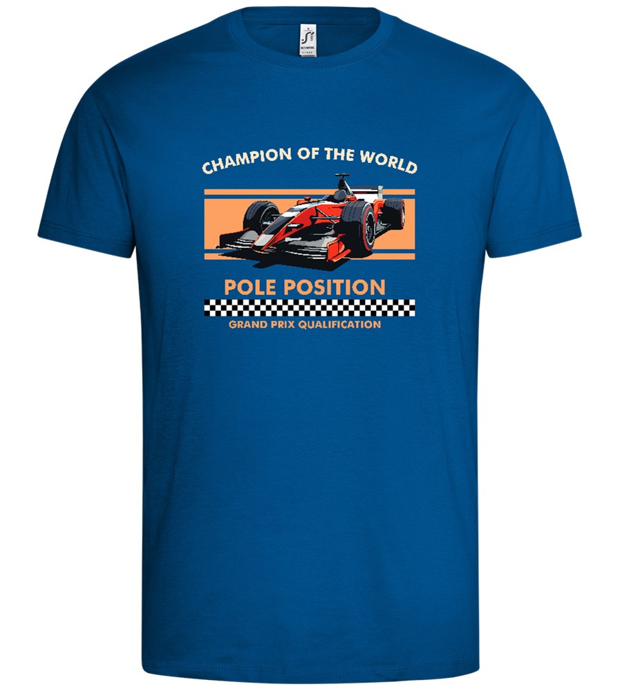 Champion of the World Design - Premium men's t-shirt_ROYAL_front