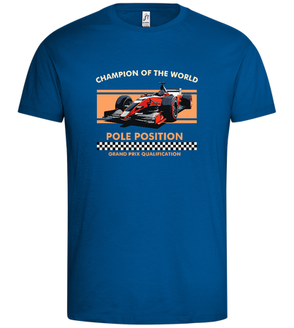 Champion of the World Design - Premium men's t-shirt_ROYAL_front