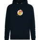 Banana Donut Design - Comfort unisex hoodie_BLACK_front