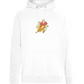 Banana Donut Design - Comfort unisex hoodie_WHITE_front