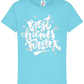 Graffiti BFF Design - Comfort girls' t-shirt_HAWAIIAN OCEAN_front