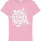 Graffiti BFF Design - Comfort girls' t-shirt_PINK ORCHID_front