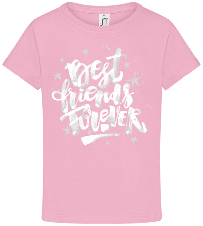 Graffiti BFF Design - Comfort girls' t-shirt_PINK ORCHID_front