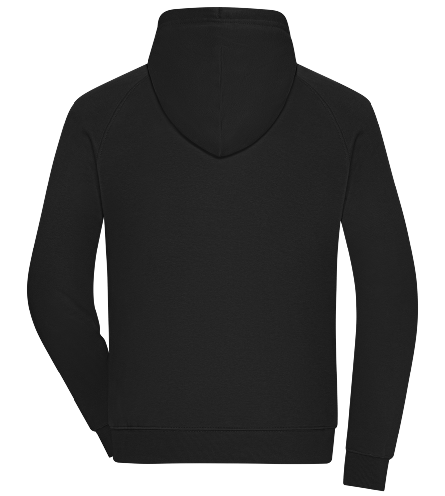 I Just Look Straight Design - Comfort unisex hoodie_BLACK_back