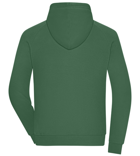 I Just Look Straight Design - Comfort unisex hoodie_GREEN BOTTLE_back