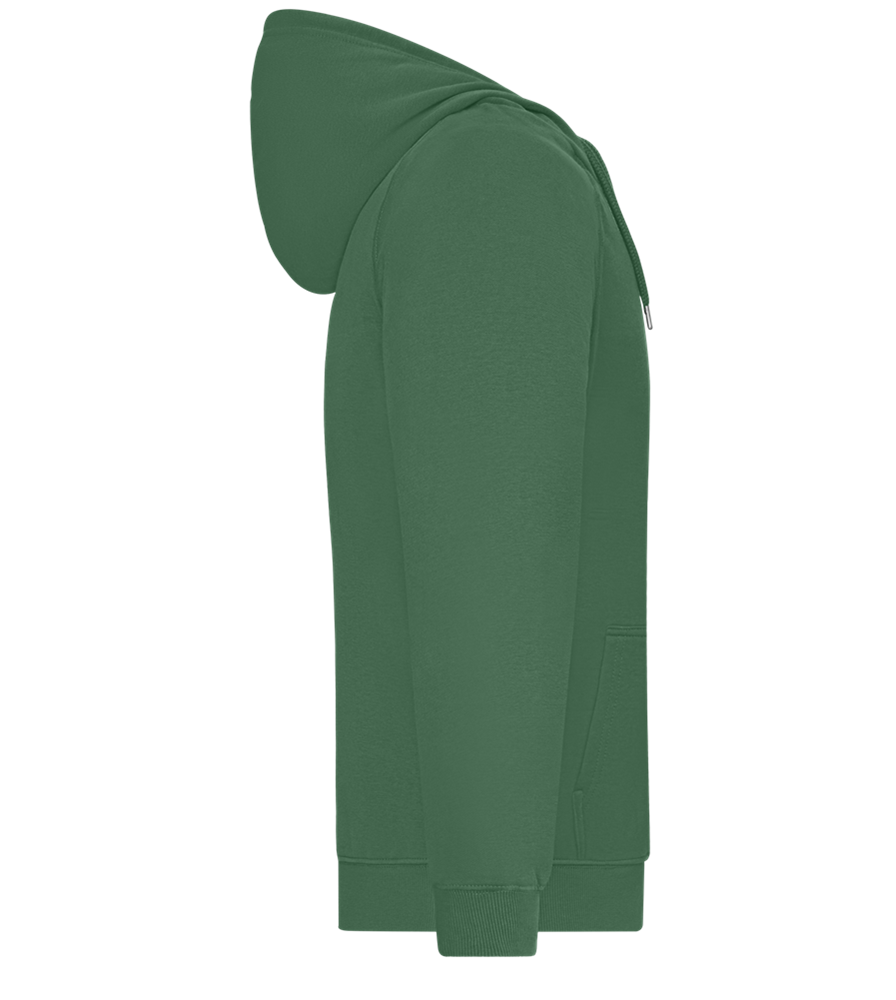 I Just Look Straight Design - Comfort unisex hoodie_GREEN BOTTLE_right