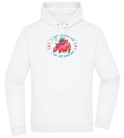 Still Handsome Design - Premium Essential Unisex Hoodie_WHITE_front