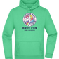 Believe in Magic Unicorn Design - Premium Essential Unisex Hoodie_SPRING GREEN_front