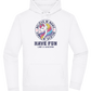 Believe in Magic Unicorn Design - Premium Essential Unisex Hoodie_WHITE_front