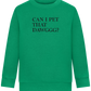 Can I Pet That Dawggg Design - Comfort Kids Sweater_MEADOW GREEN_front