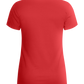 Chosen Family Design - Basic women's fitted t-shirt_RED_back