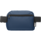 300D RPET Polyester Waist Bag_BLUE_front