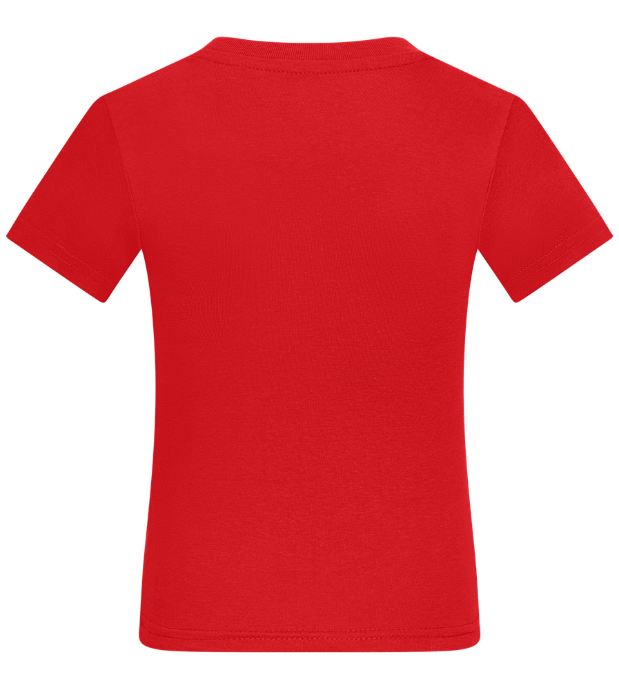 Big Plans Design - Comfort kids fitted t-shirt_RED_back