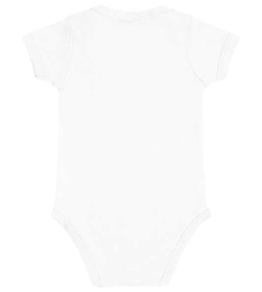 Christmas Loading Bar Design - Baby bodysuit_WHITE_back