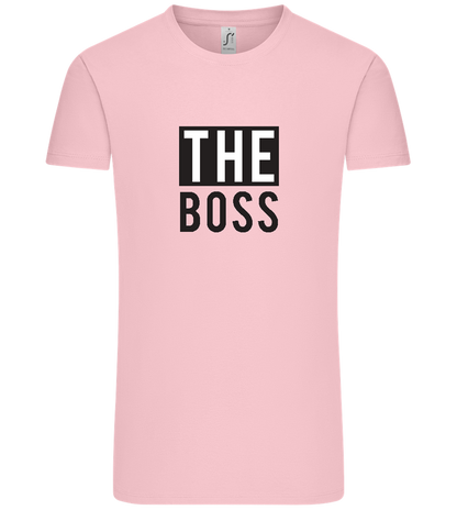 The Boss Design - Comfort Unisex T-Shirt_CANDY PINK_front