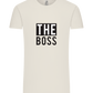 The Boss Design - Comfort Unisex T-Shirt_ECRU_front