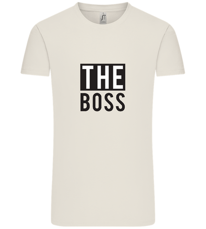 The Boss Design - Comfort Unisex T-Shirt_ECRU_front