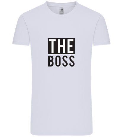 The Boss Design - Comfort Unisex T-Shirt_LILAK_front