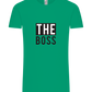 The Boss Design - Comfort Unisex T-Shirt_SPRING GREEN_front