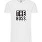 The Boss Design - Comfort Unisex T-Shirt_WHITE_front