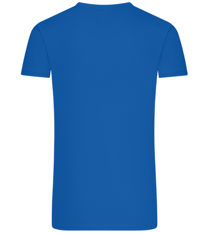 The Boss Design - Comfort Unisex T-Shirt_ROYAL_back