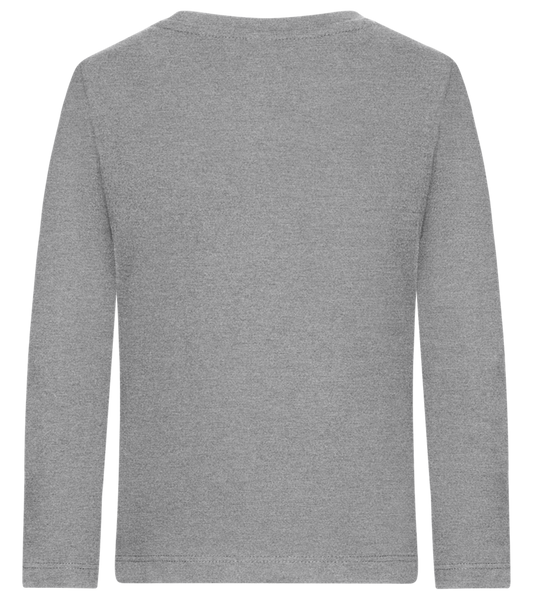 Gojira Design - Premium kids long sleeve t-shirt_ORION GREY_back