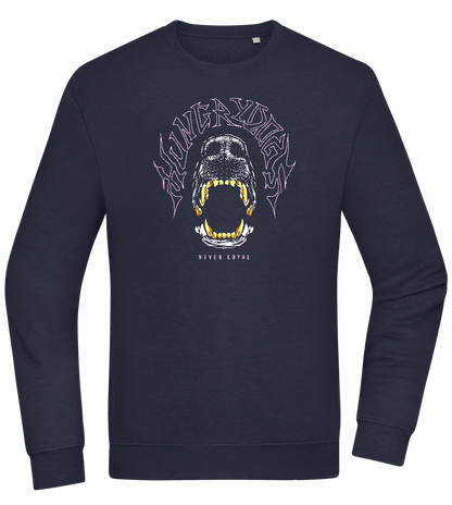 Hungry Dogs Design - Comfort Essential Unisex Sweater_FRENCH NAVY_front