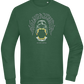 Hungry Dogs Design - Comfort Essential Unisex Sweater_GREEN BOTTLE_front