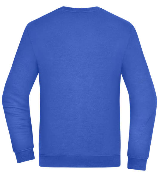 City of Light Design - Comfort Essential Unisex Sweater_ROYAL_back