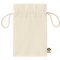 Small Organic Cotton Gift Bag_BEIGE_front