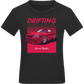 Drifting Not A Crime Design - Comfort boys fitted t-shirt_DEEP BLACK_front