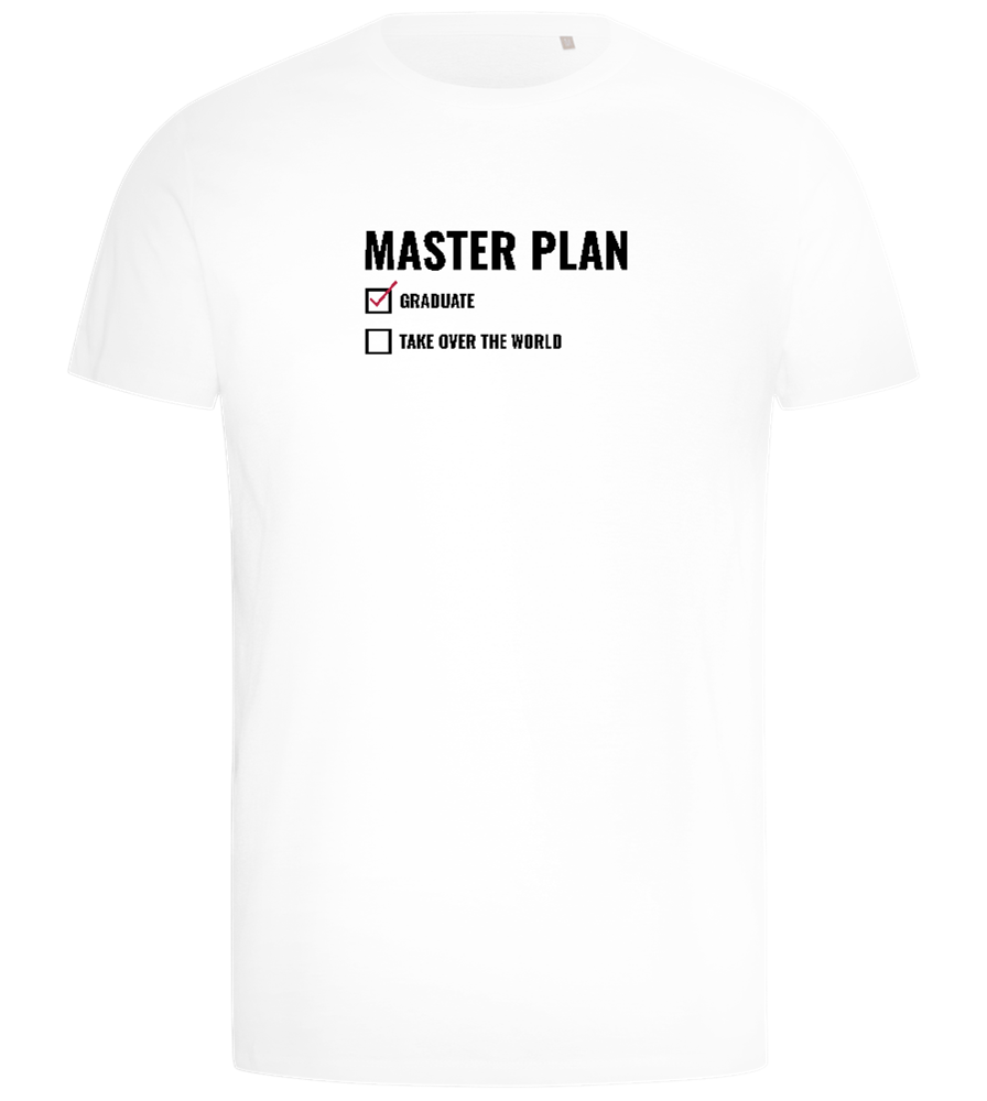 Master Plan Design - Comfort men's t-shirt_WHITE_front