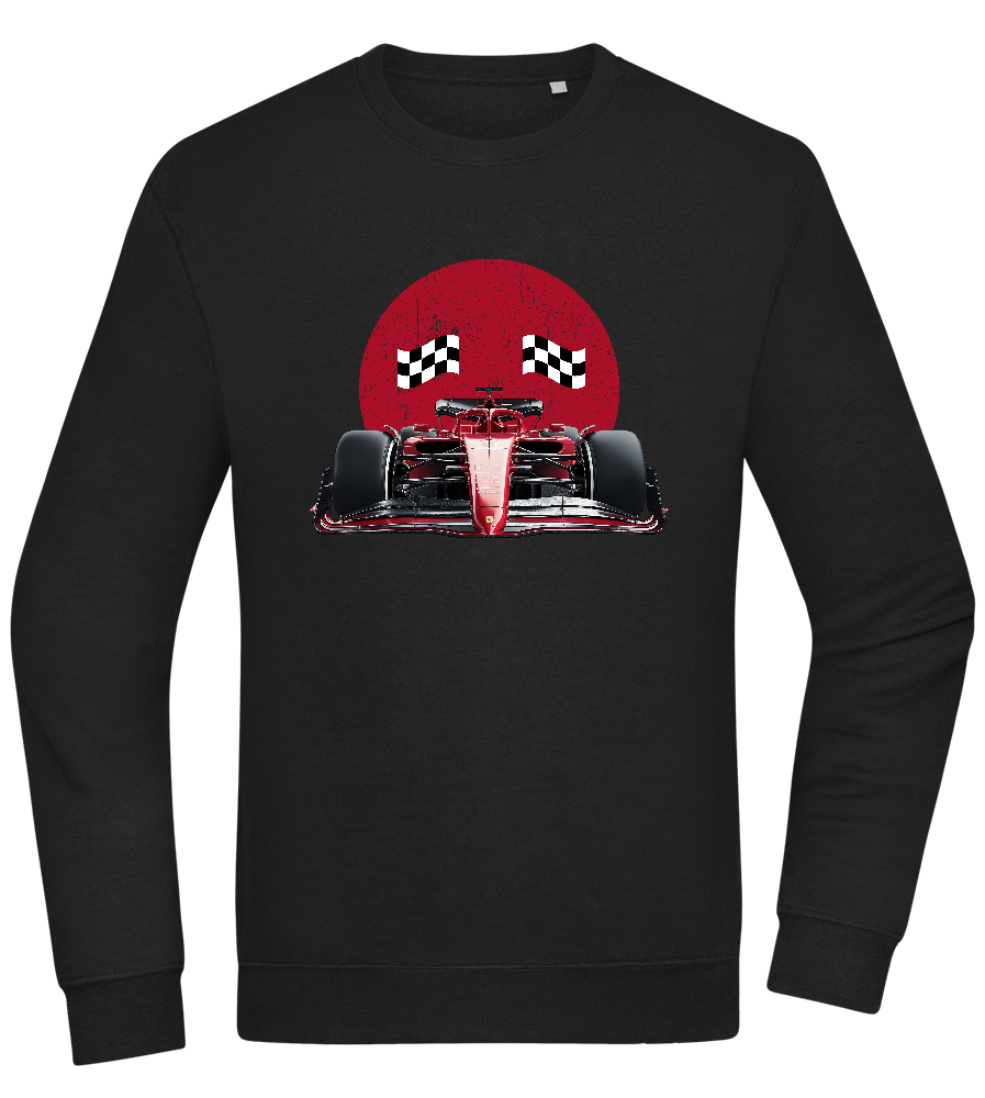 Speed Demon Design - Comfort Essential Unisex Sweater_BLACK_front