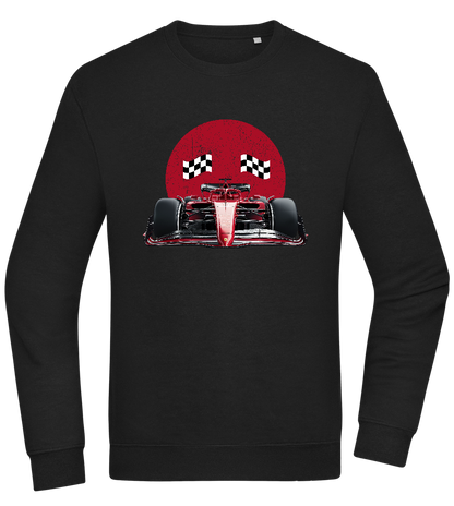 Speed Demon Design - Comfort Essential Unisex Sweater_BLACK_front