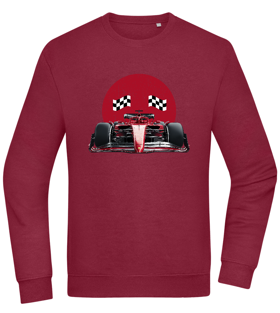 Speed Demon Design - Comfort Essential Unisex Sweater_BORDEAUX_front