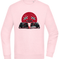 Speed Demon Design - Comfort Essential Unisex Sweater_LIGHT PEACH ROSE_front