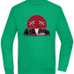 Speed Demon Design - Comfort Essential Unisex Sweater_MEADOW GREEN_front