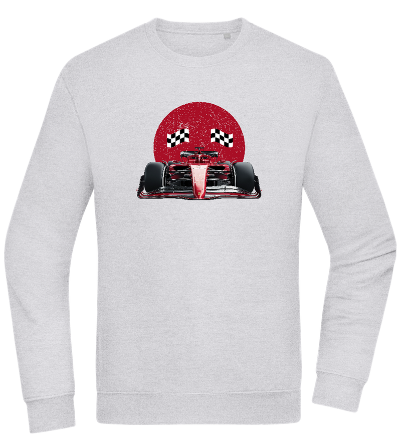 Speed Demon Design - Comfort Essential Unisex Sweater_ORION GREY II_front