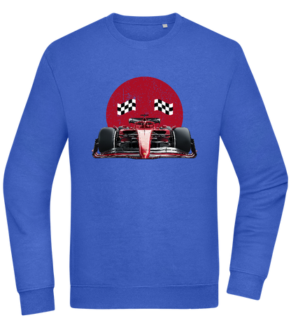 Speed Demon Design - Comfort Essential Unisex Sweater_ROYAL_front