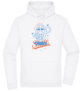 Skate Peace Design - Premium Essential Unisex Hoodie