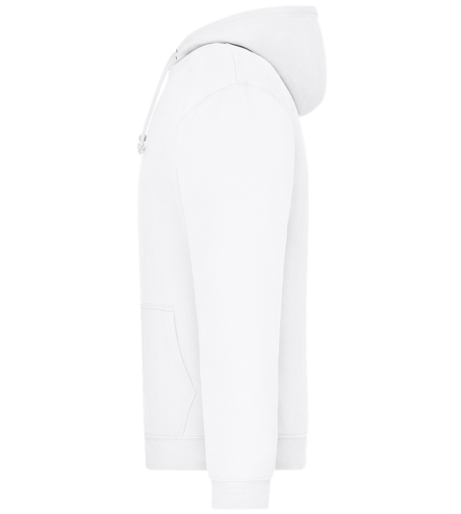 Ninja Design - Premium Essential Unisex Hoodie_WHITE_left