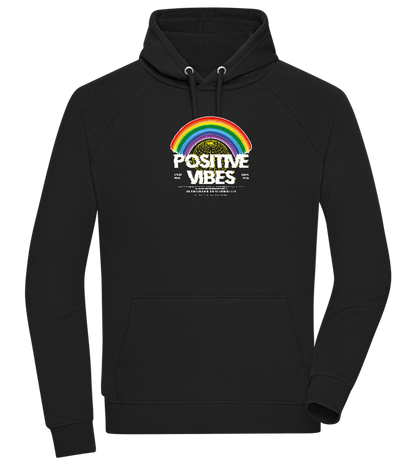 Positive Vibes Design - Comfort unisex hoodie_BLACK_front