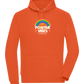 Positive Vibes Design - Comfort unisex hoodie_BURNT ORANGE_front