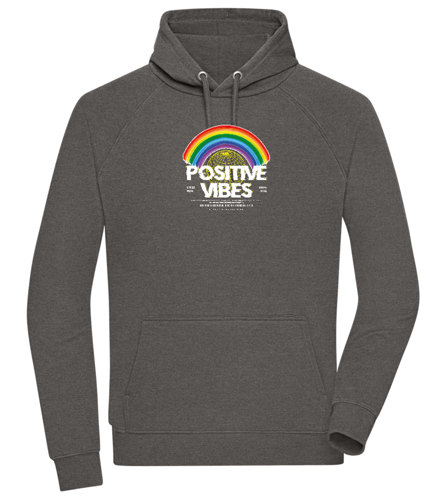 Positive Vibes Design - Comfort unisex hoodie_CHARCOAL CHIN_front